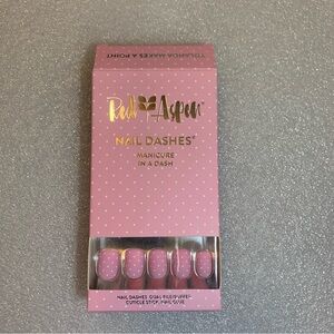 Red Aspen Pink Polka Dot Press-On Nails